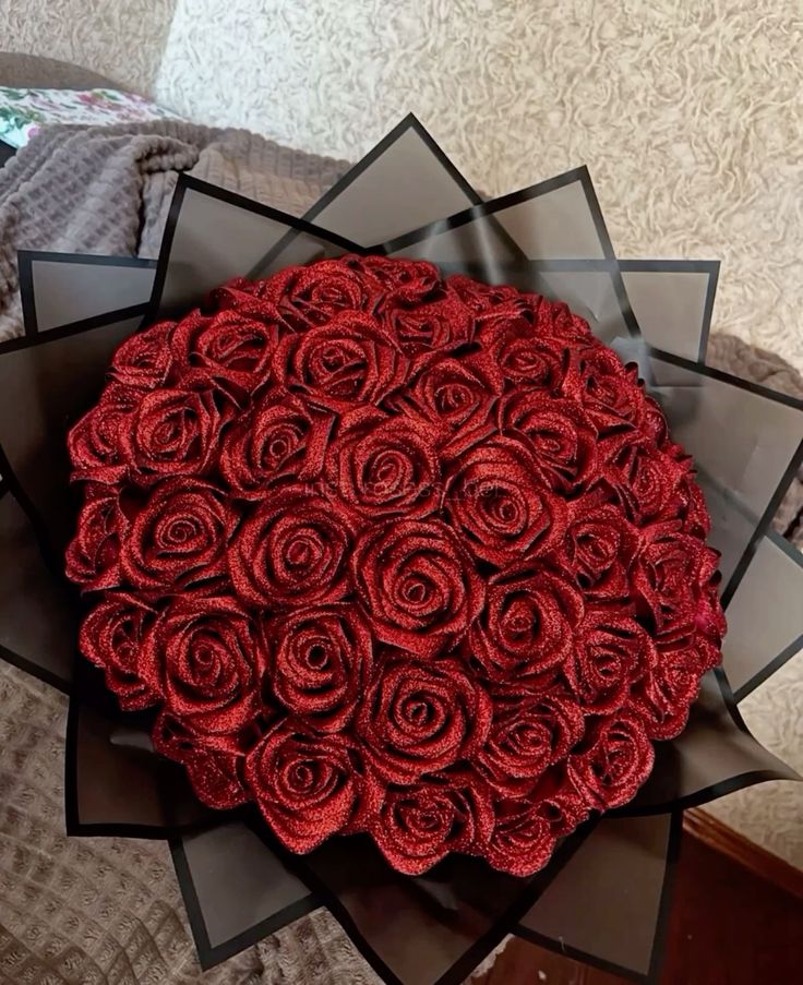 42 Roses Ribbon Bouquet
